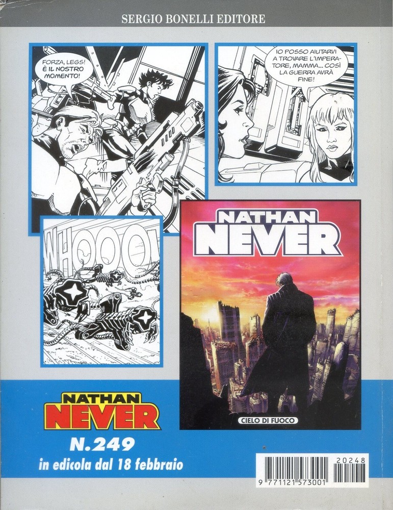 2012 NATHAN NEVER -FINAL CLASH - N.248 - SERGIO BONELLI PUBLISHER