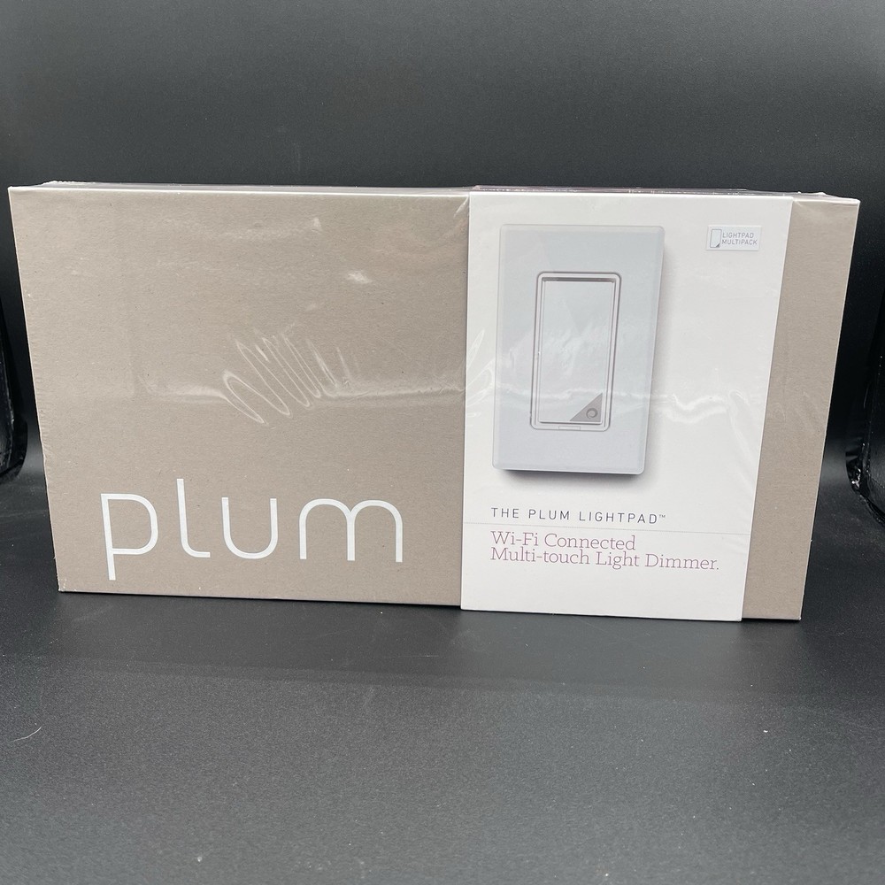 Plum Lightpad Wi-Fi Connected Multi Touch Light Dimmers
