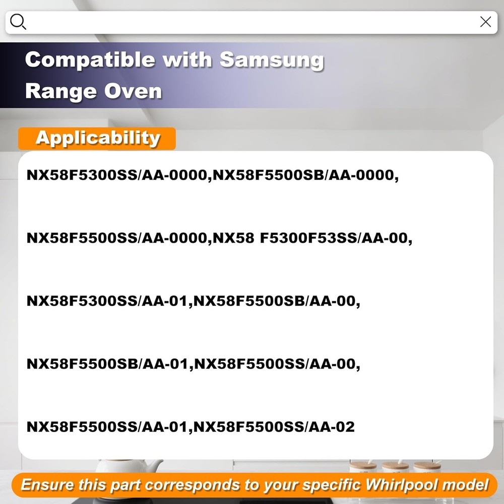 Samsung Oven Range Membrane Switch Touchpad Replacement - Durable & Reliable