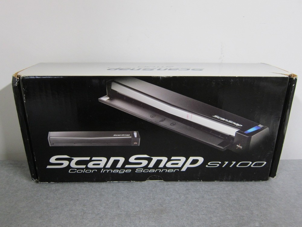 Fujitsu ScanSnap S1100 Document Scanner w/ USB Cable