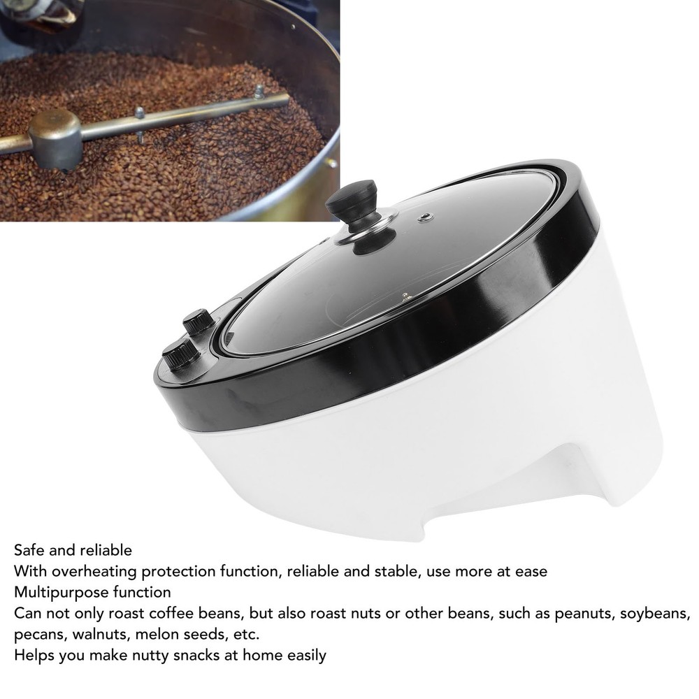 Coffee Roaster Machine Large Capacity 0‑240℃ Adjustment Efficient Roasting