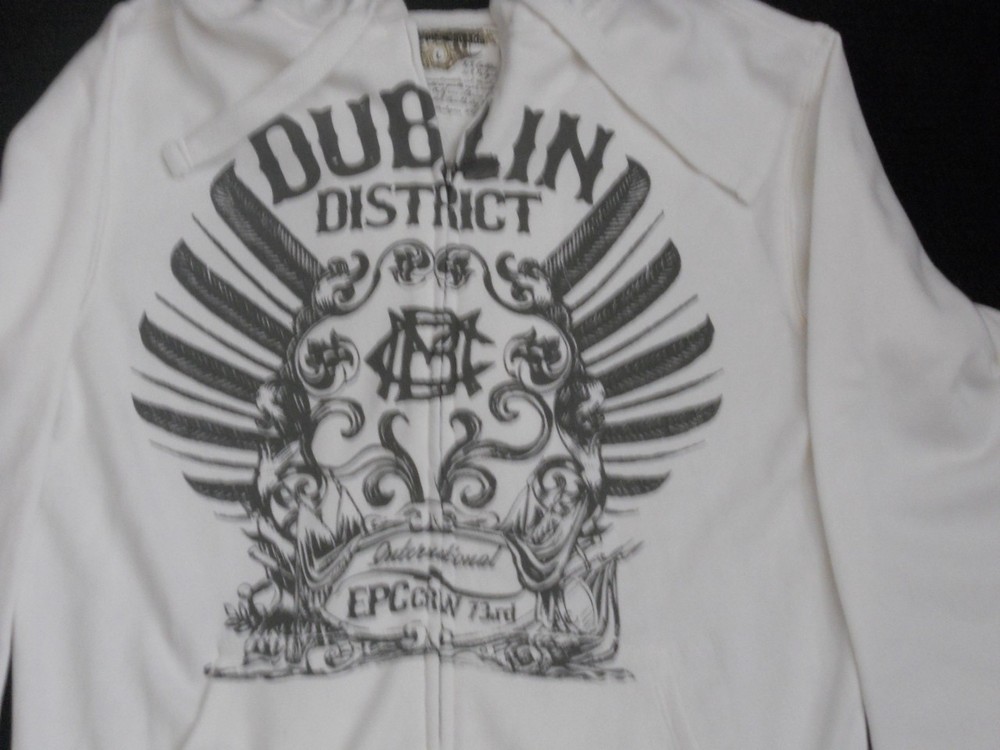 Epic Threads Dublin District NWT Boys Light Weight Front Zip Ivory Jacket L