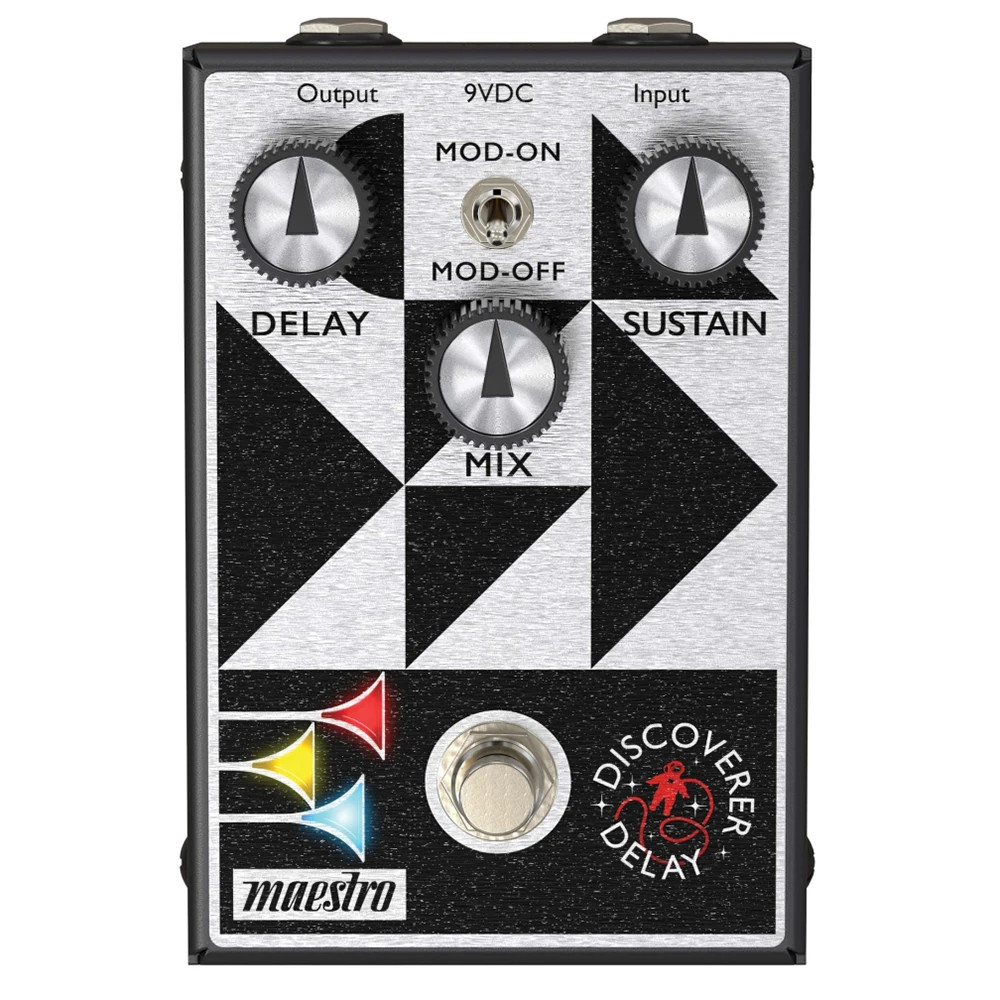 Maestro Electronics Discoverer Delay Analog True Bypass Guitar Effects Pedal
