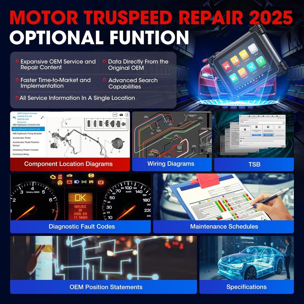 2025 Autel MaxiSys Elite II PRO as ULTRA Auto Diagnostic Scanner Programming