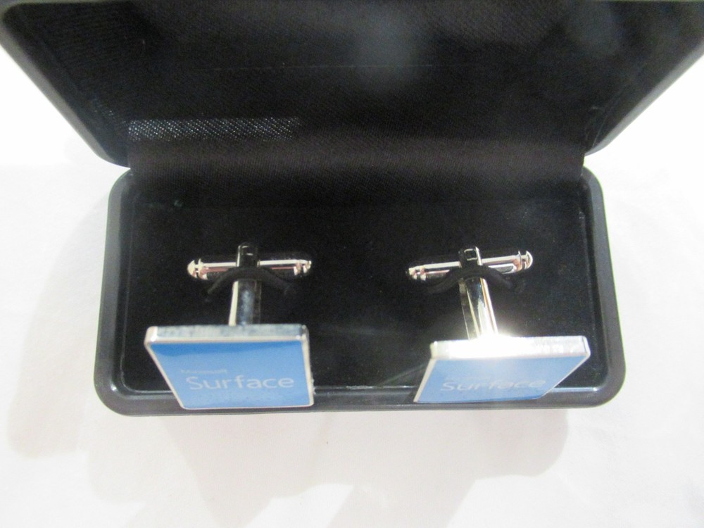 Micosoft Surface Cufflinks. Boxed. IT Geek