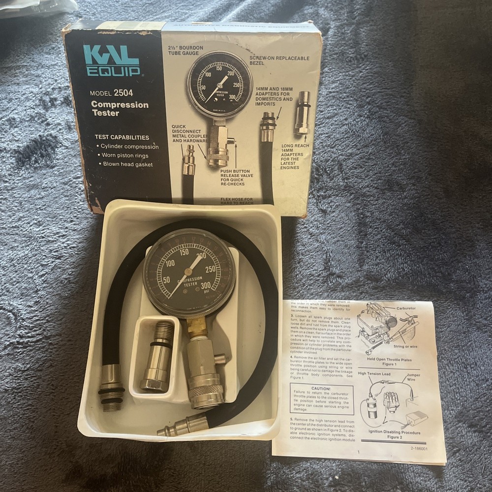 KAL Equip Model 2504 Compression Tester