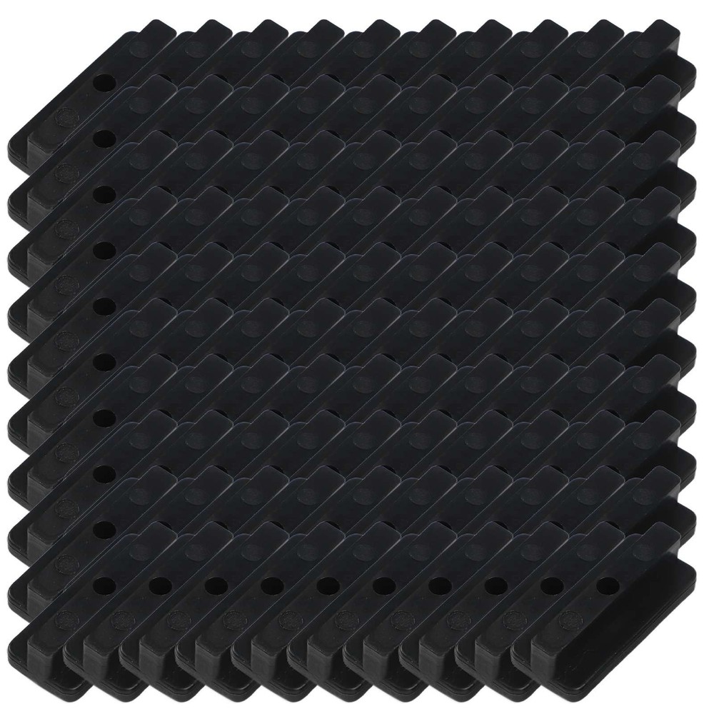 Seamless Appearance Composite Deck Clips for Outdoor Floor Fixes (100pcs)