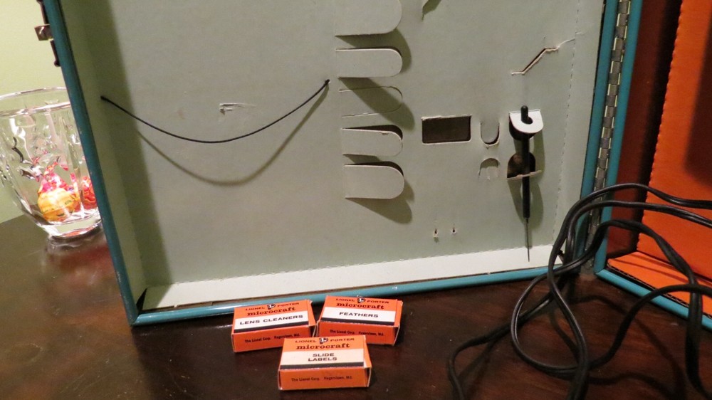 Lionel-Porter Microcraft Microscope, Missing Accessories, Tested