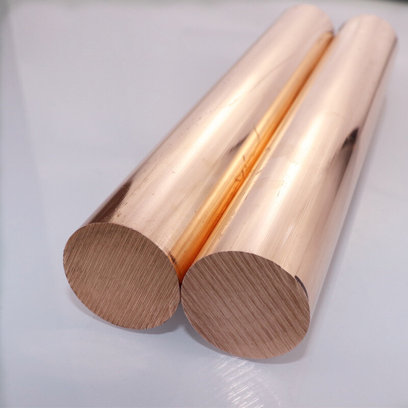 Copper Solid Round Rod Bar Multiple Sizes Length 250mm Diameters 12mm-32mm