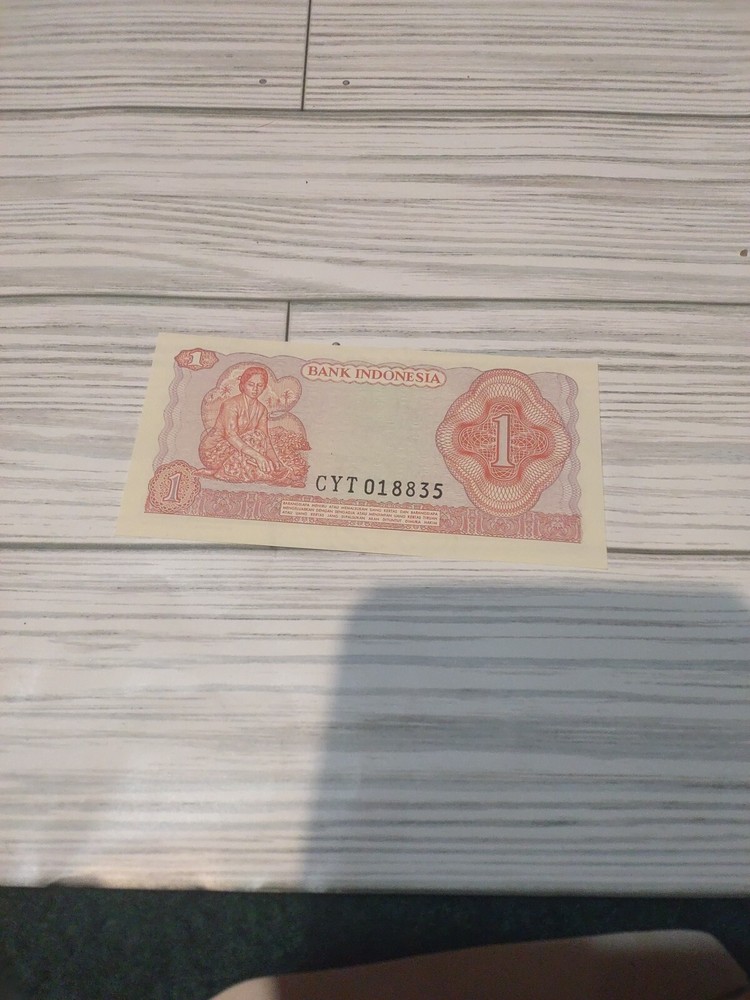 Indonesia, 1 Rupiah, 1968, P-102, UNC General Sudirman