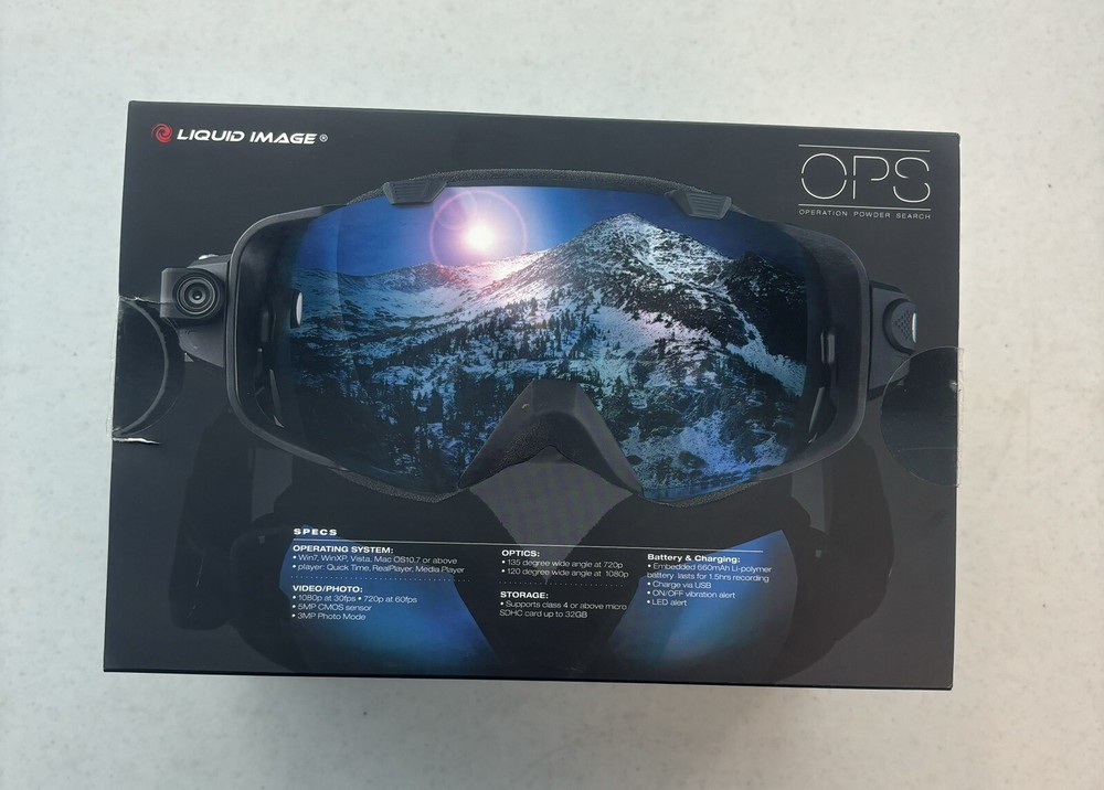 OPS Liquid Image Ski/Snowboard Goggles