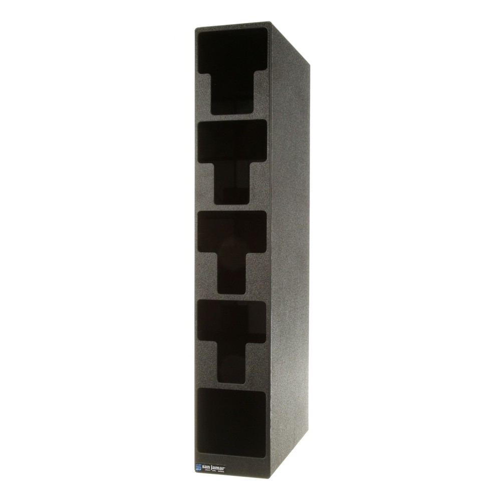 San Jamar SANL2204 Dimension Straw/Lid Tower