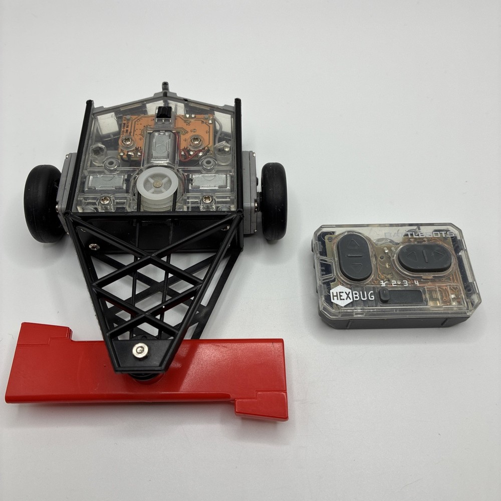 Hexbug BattleBots Tombstone w/ Remote Control Incomplete As Is READ!!!