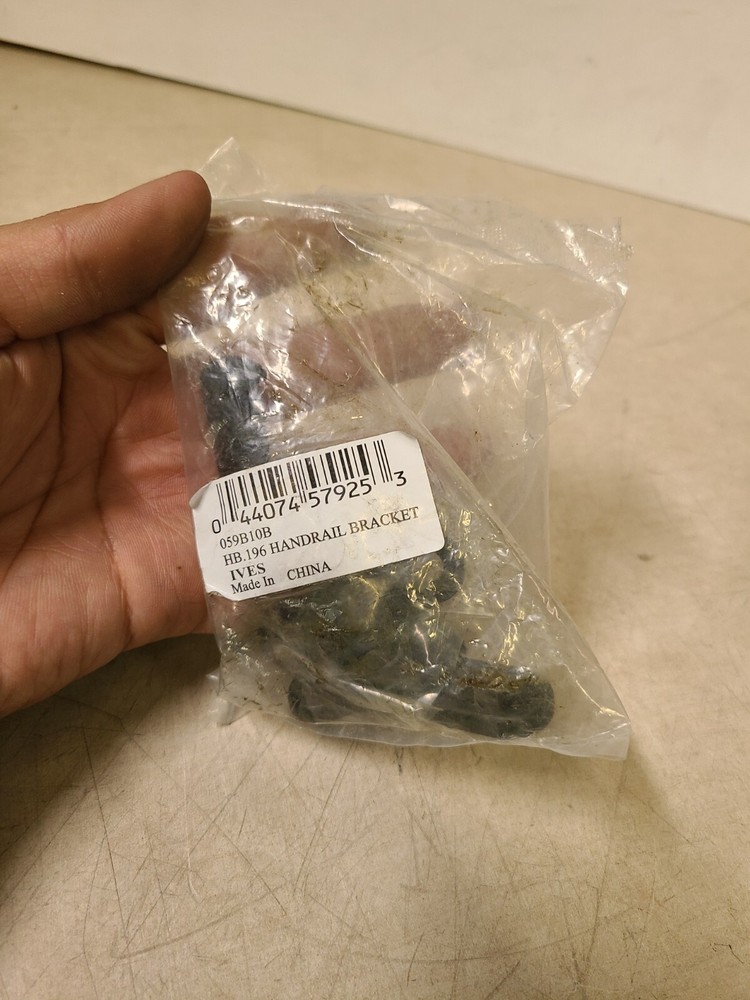 Ives 059B10B Solid Brass Handrail Bracket