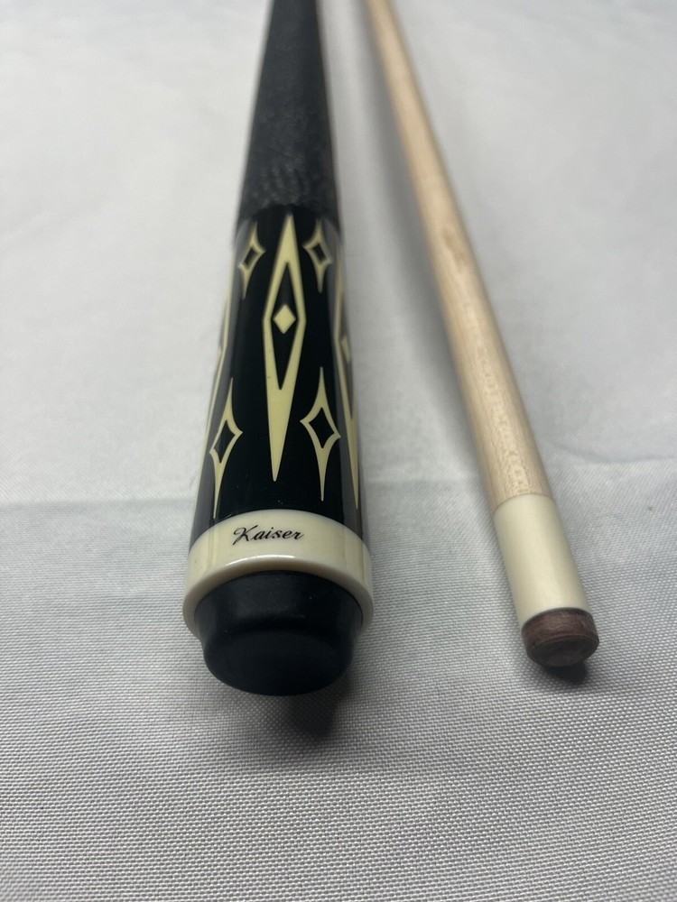 Kiaser Pool Cue Maple Shaft 2 Piece Playing Stick K258D
