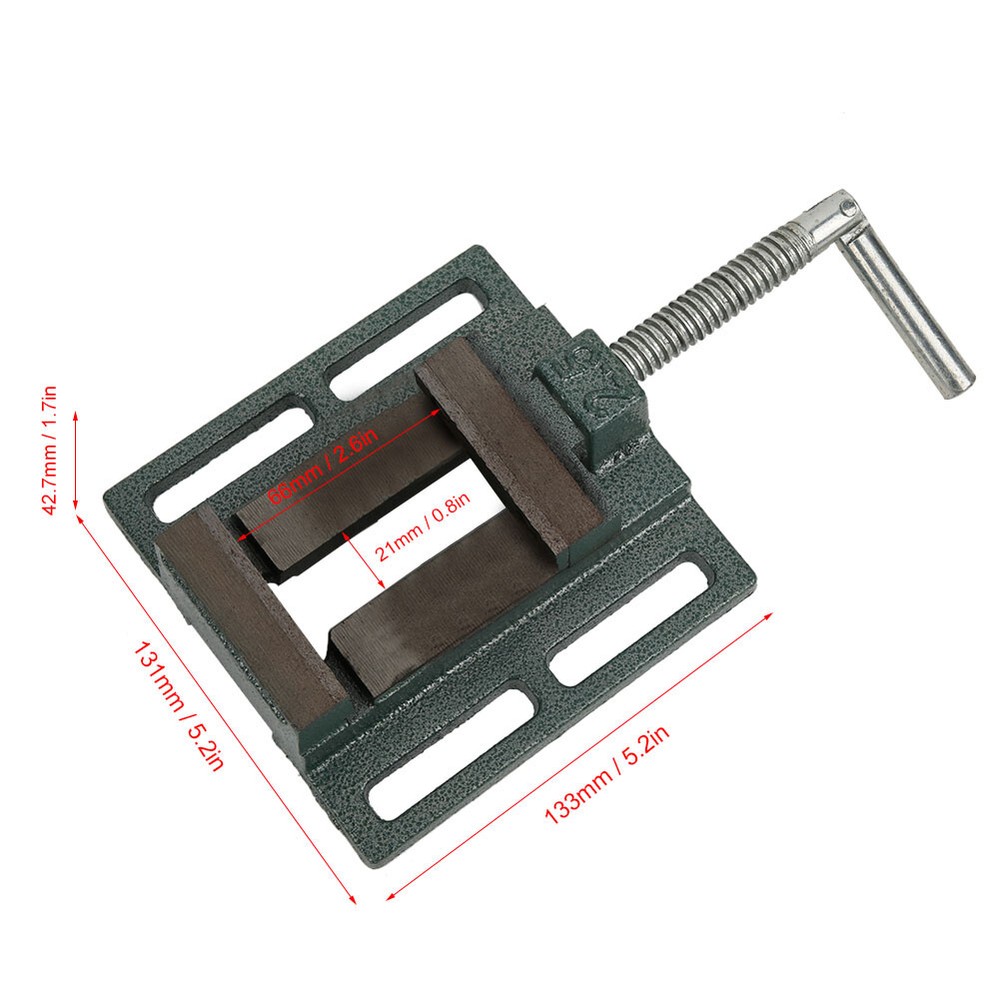 Lock Down Vise High Accuracy Milling Clamping Drilling Machine Bench Clamp Tools
