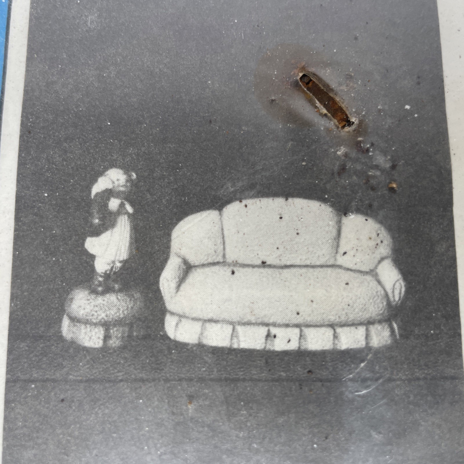 Ceramichrome C-1929 Cast Couch & Girl Slip Casting Pour Ceramic Mold 1989 NEW