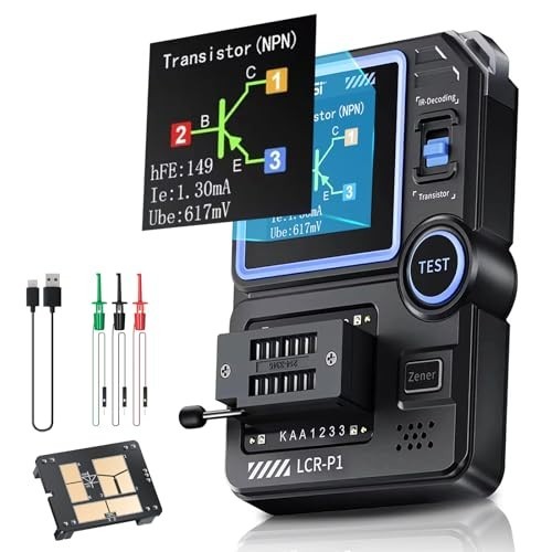 Multifunction Transistor Tester Meter - Capacitor ESR Diode Triode NPN PNP MOSFE