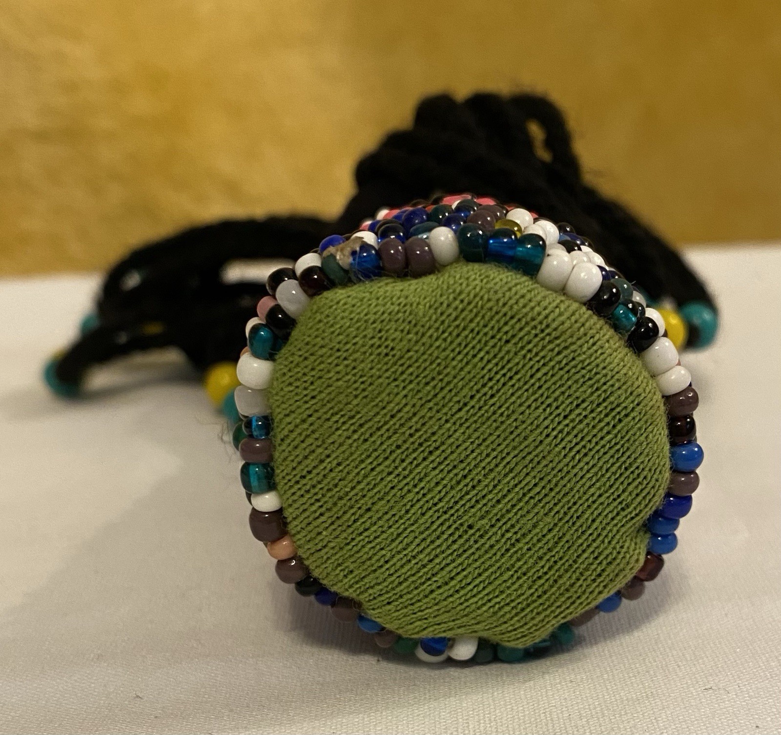 NDEBELE Handmade African Mother & Child Beaded Fertility Ceremonial Dolls