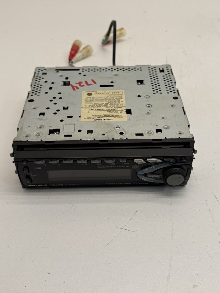 Alpine CDM-7861 Head Unit Stereo Deck Radio