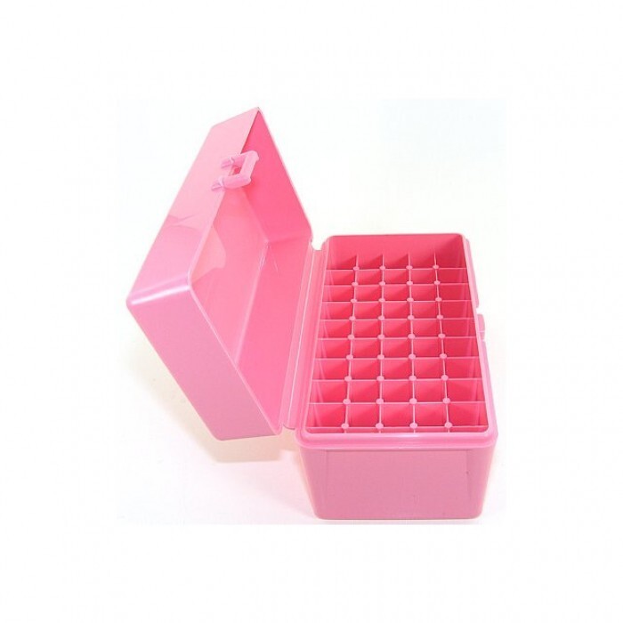 FSR Plastic Ammo Box SR 50 Rnd Solid Pink