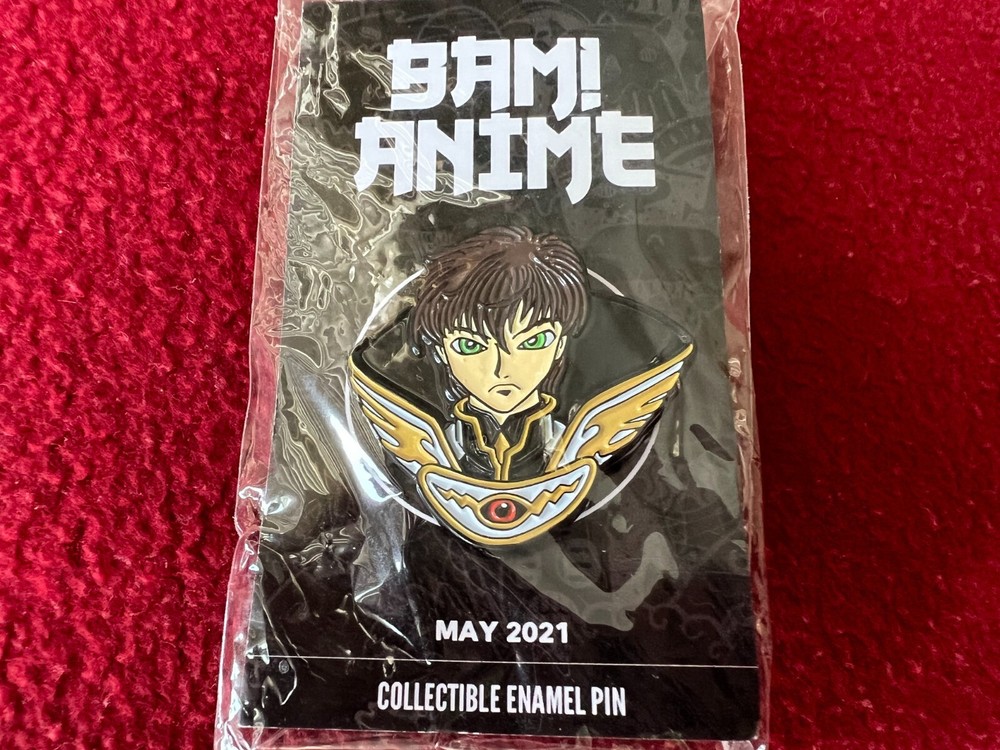 BAM BOX Exclusive ANIME CODE GEASS SUZAKA VARIANT ENAMEL PIN #/250