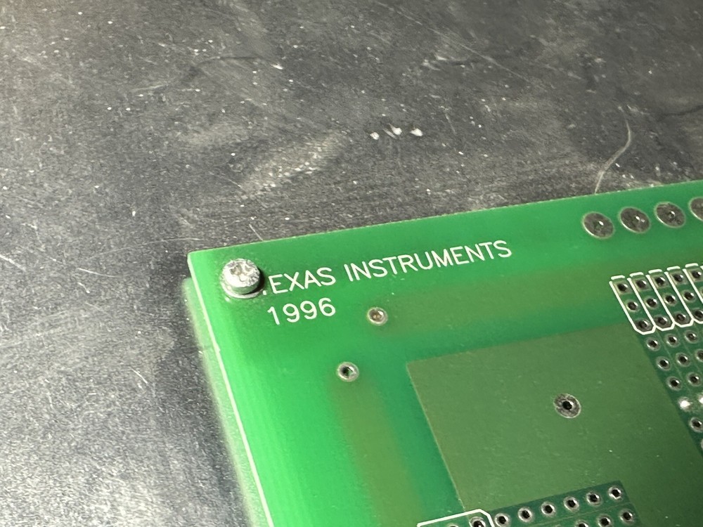 Vintage Texas Instruments Test Breadboard with LED & Switches