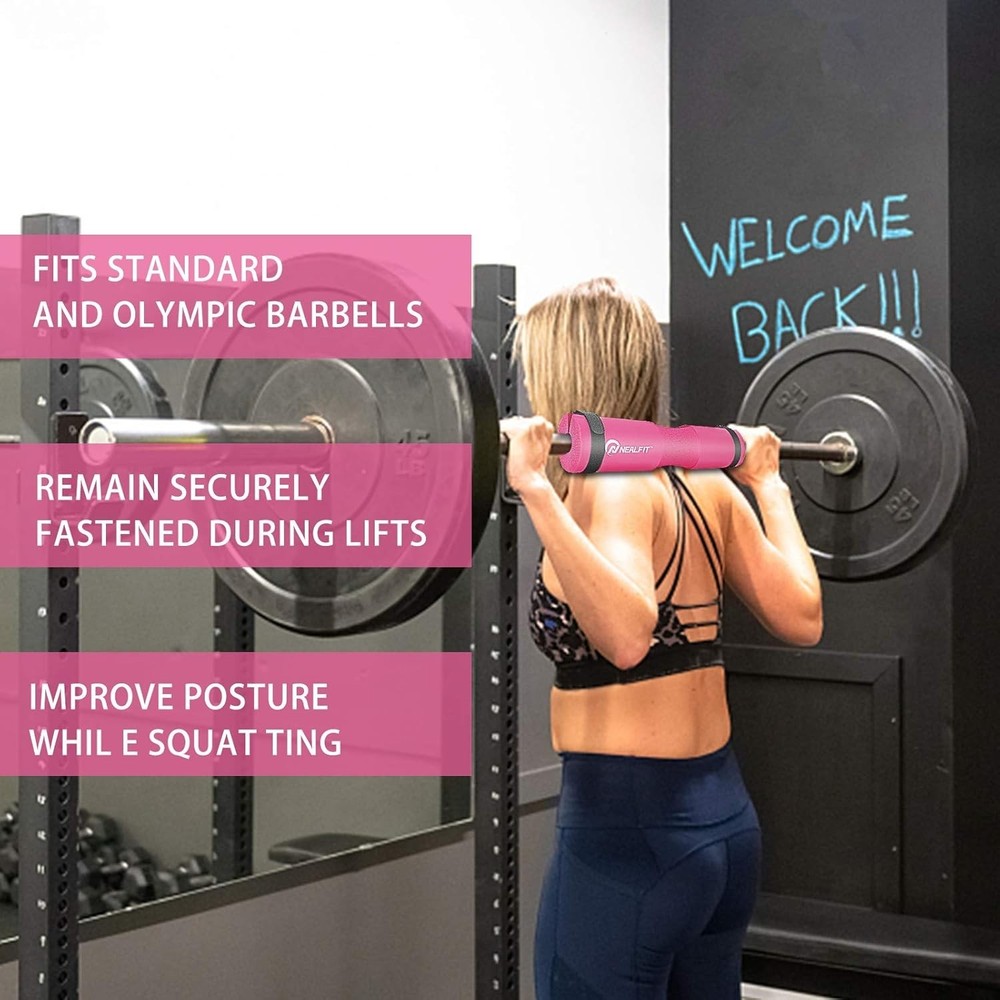 High-Density Squat Bar Pad – Essential for Safe Weightlifting & Hip Thrusts
