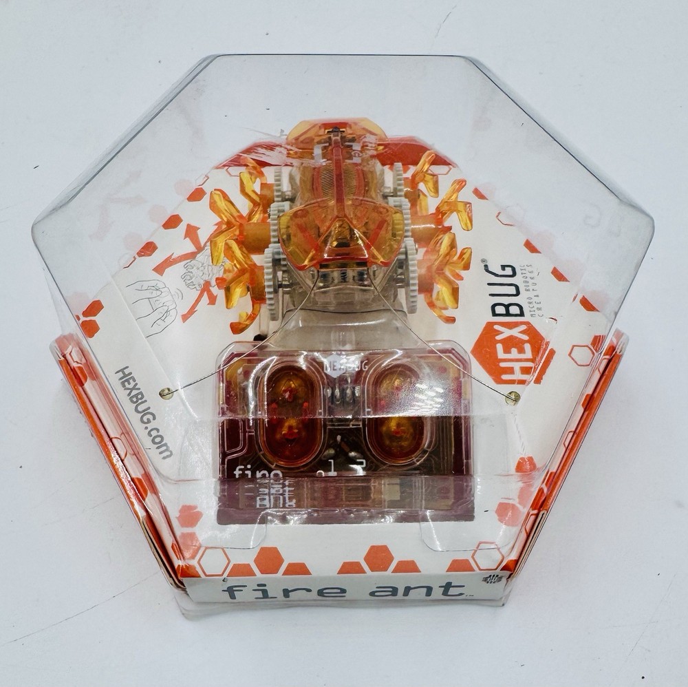 HEXBUG Micro Robotic Creature Fire Ant Orange Remote Control NEW