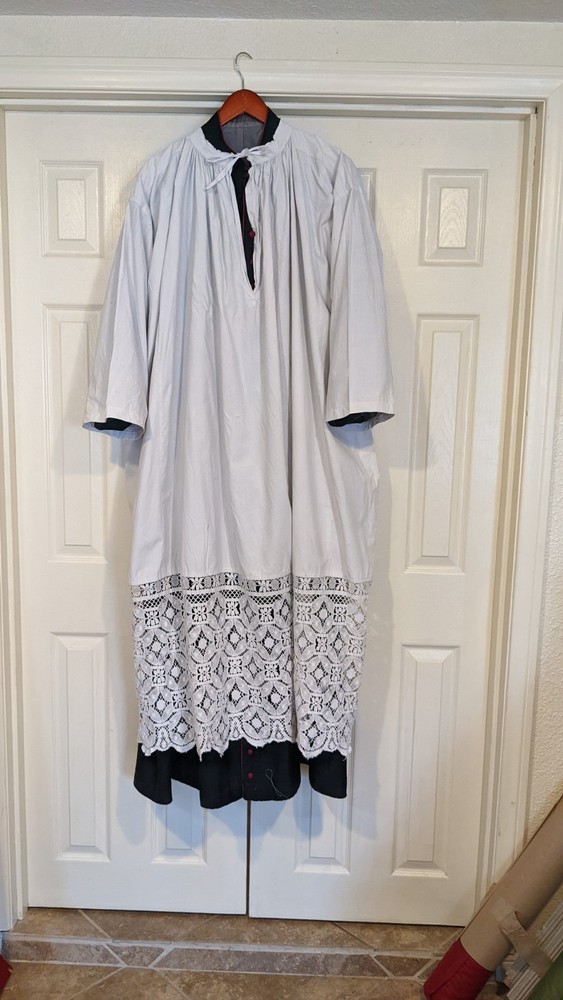 Antique Alb with  Lace