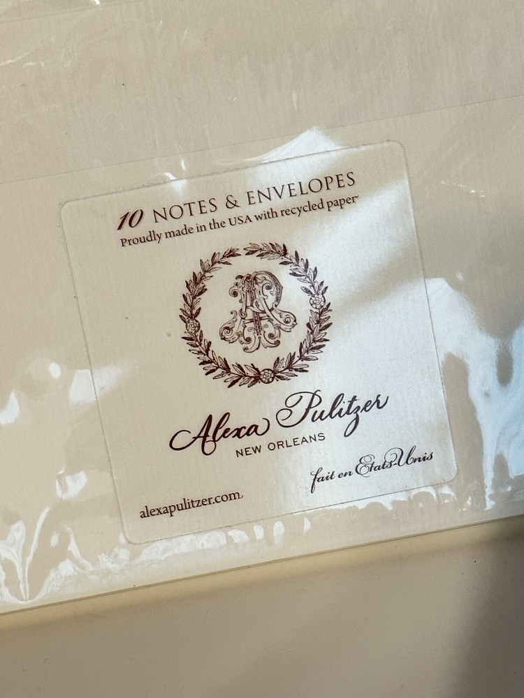 Alexa Pulitzer | 9 Notes & 9 Envelopes | CROWNED FROG