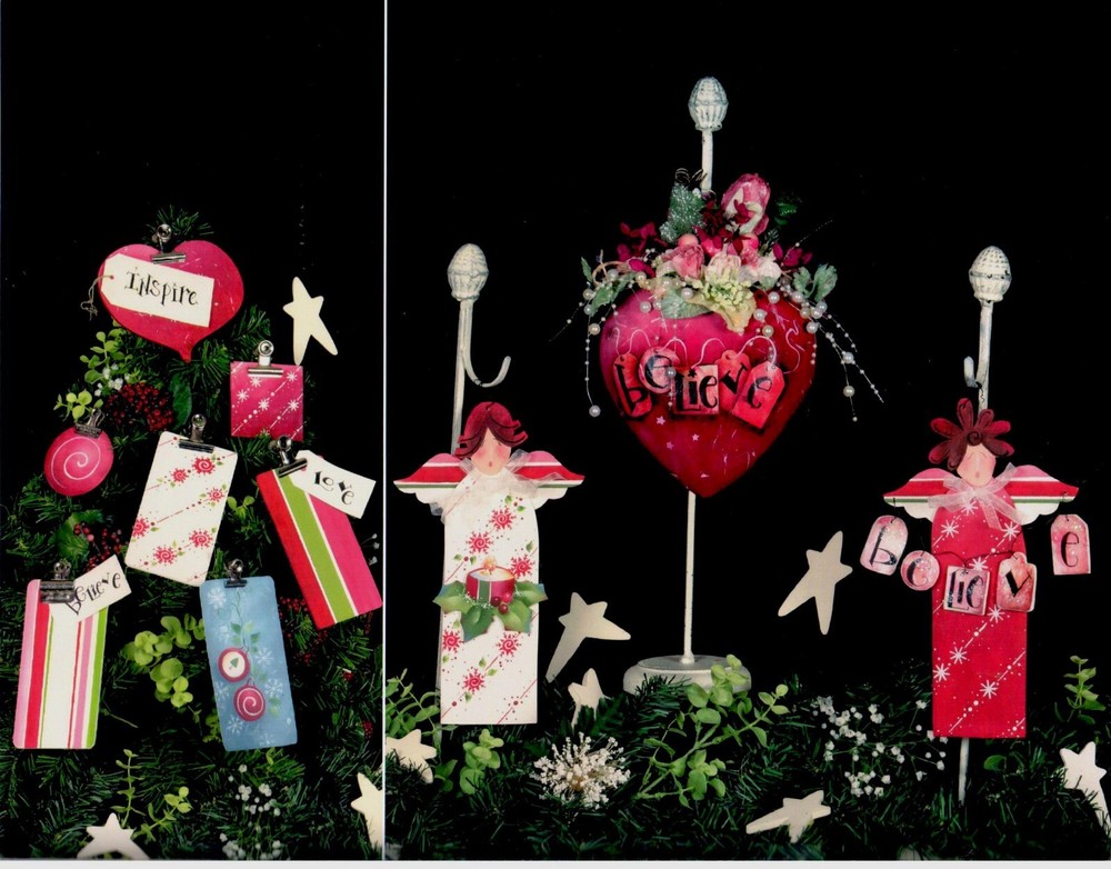 Hang Ups Sandra Malone Acrylic Decorative Painting Patterns Craft Book