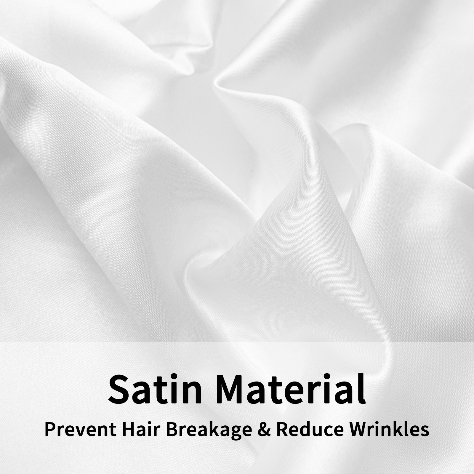 Super Soft Silky Satin Body Pillowcase, All Colors, 20x54 Inch Long Pillow Cover