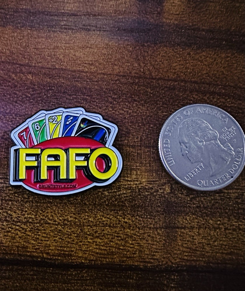 FAFO UNO Golf Ball Marker