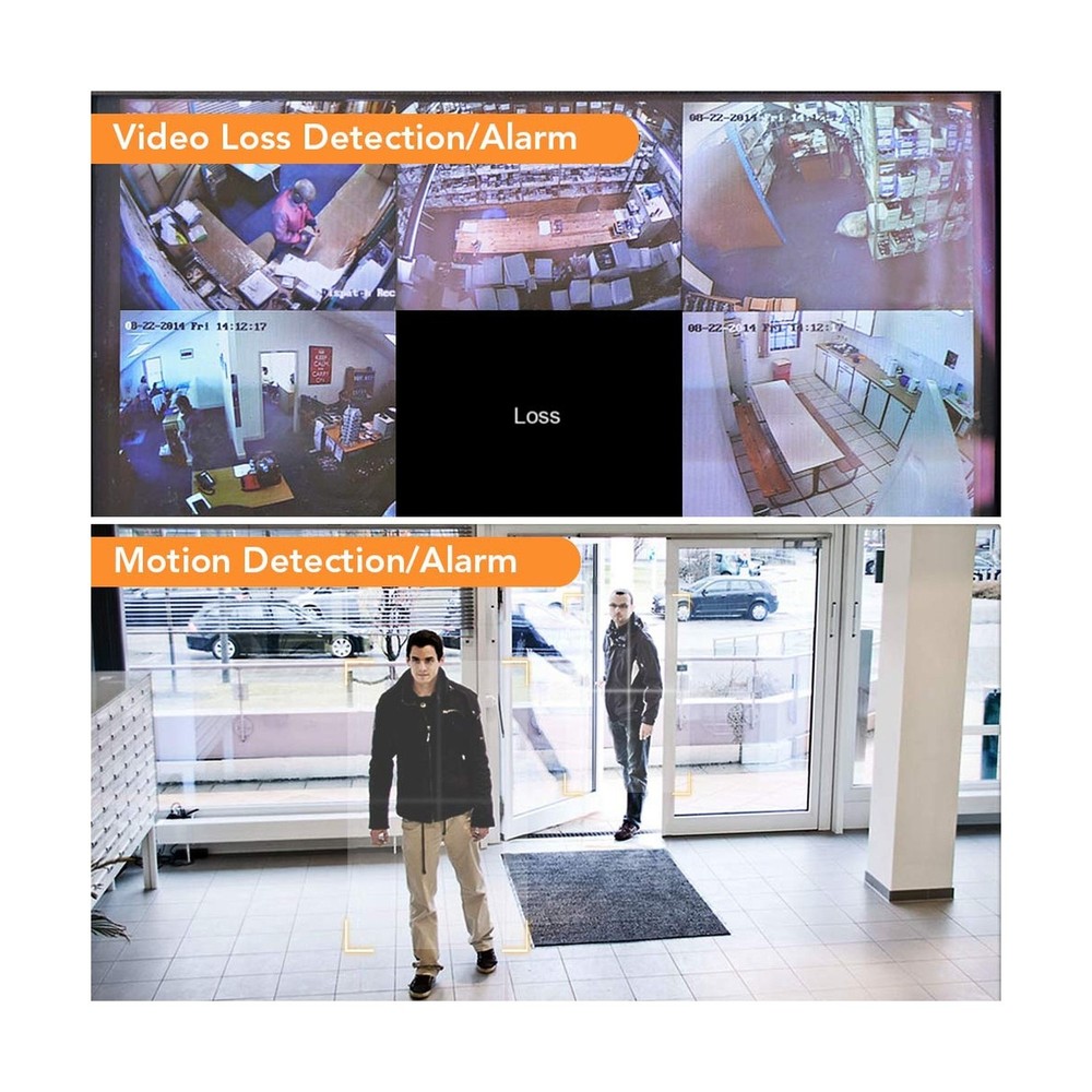 8Ch Non-Realtime Color Video Multiplexer Switcher Processor for CCTV Surveill...