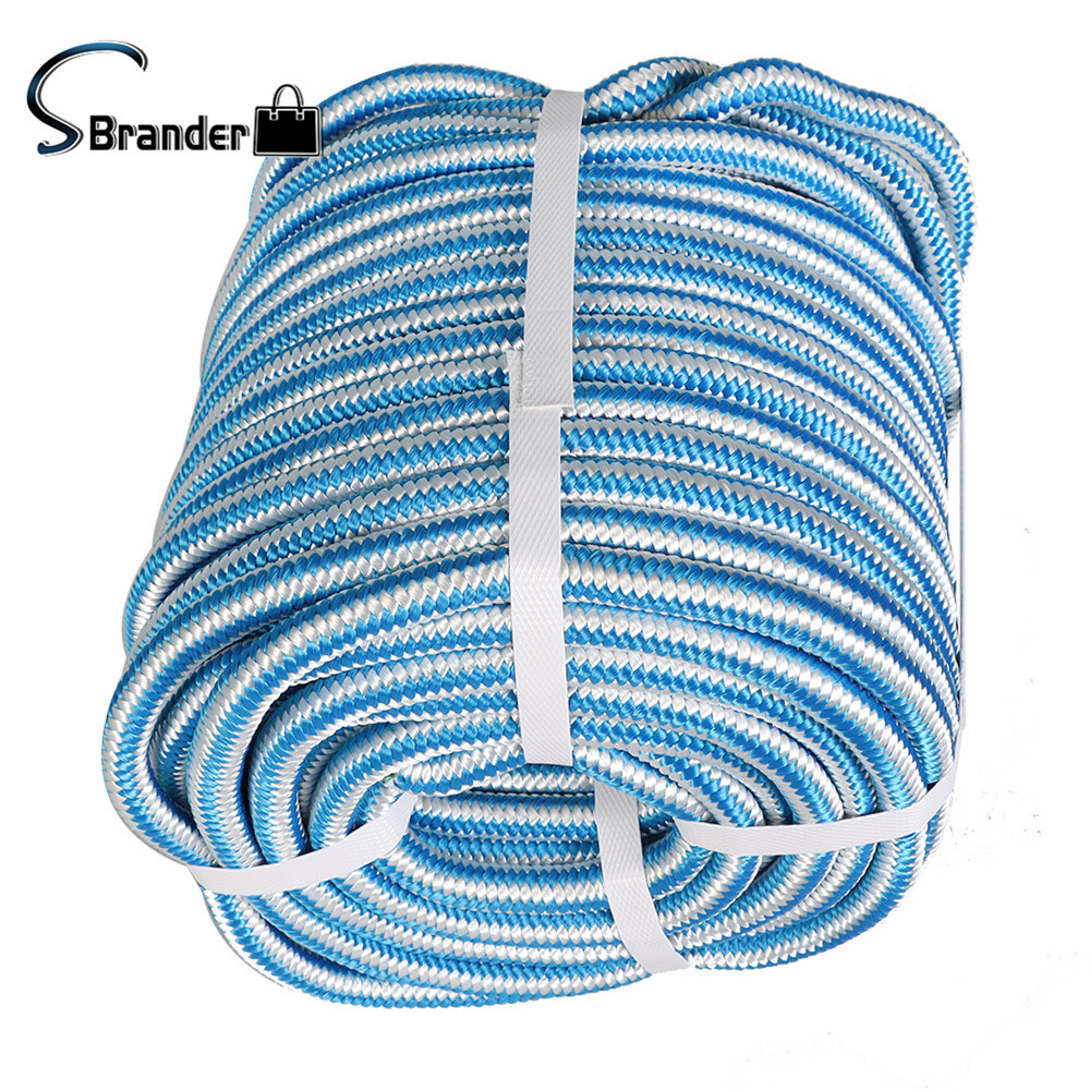 1/2" x150' Braided Polyester Arborist Rigging Rope Strong Pulling Rope 6180lbs