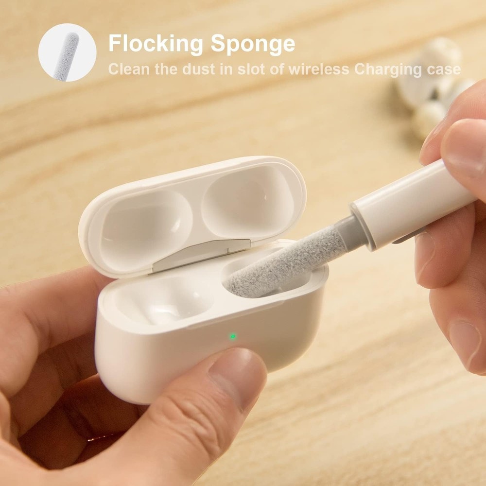 Cleaner Kit for Airpods Pro 1 2 3 Multi-Function Cleaning Pen with Soft Brush...