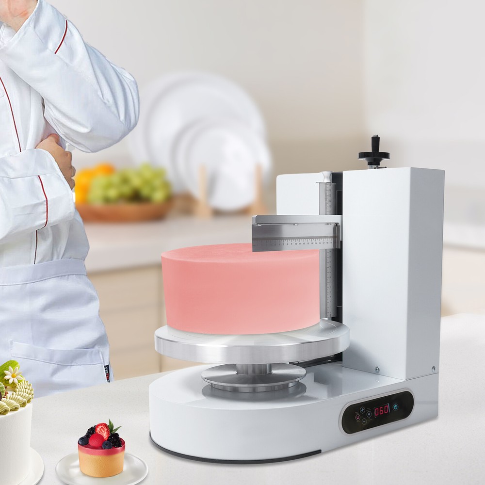 Birthday Cake Cream Smooth Coating Decor Machine Cake Cream Spreading Machine
