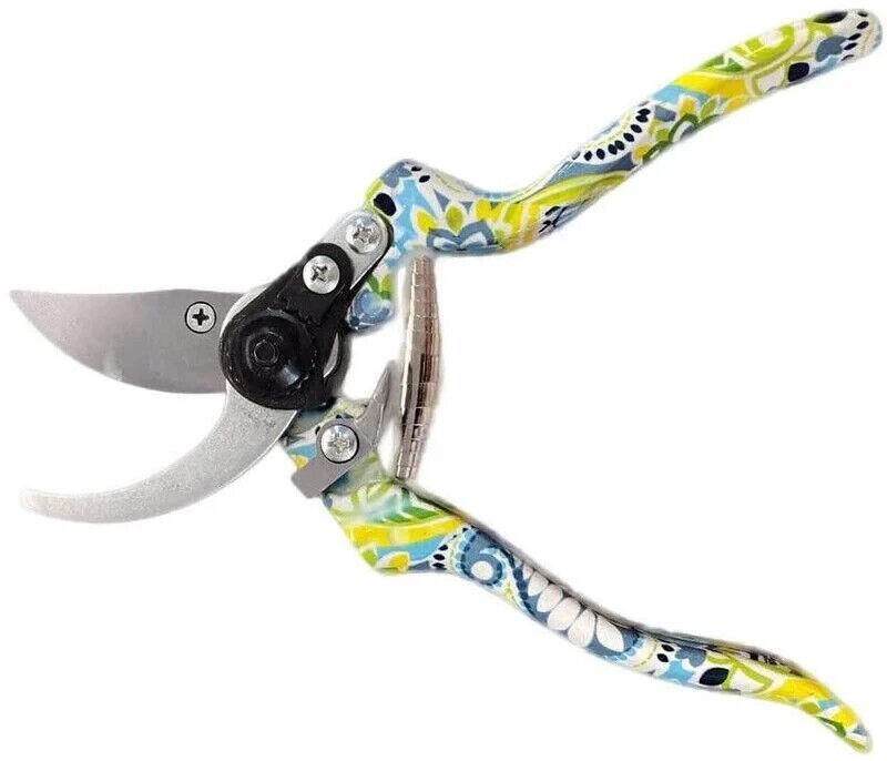 Heavy Duty Hand Pruners Ratchet Garden Scissors Shears Professional Clipper Tool