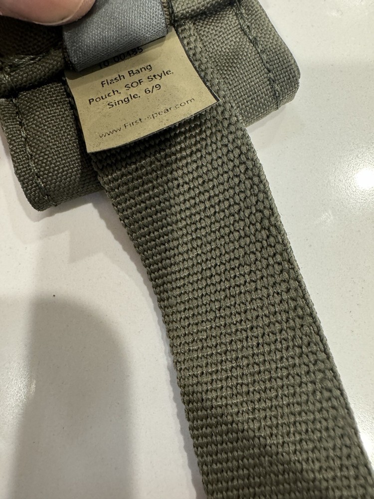 First Spear SOF Flash Bang Pouch Ranger Green 6/9 MOLLE