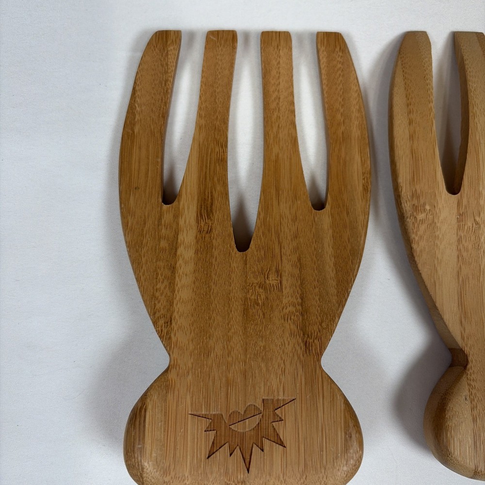 Totally Bamboo Salad Hands Serving Set