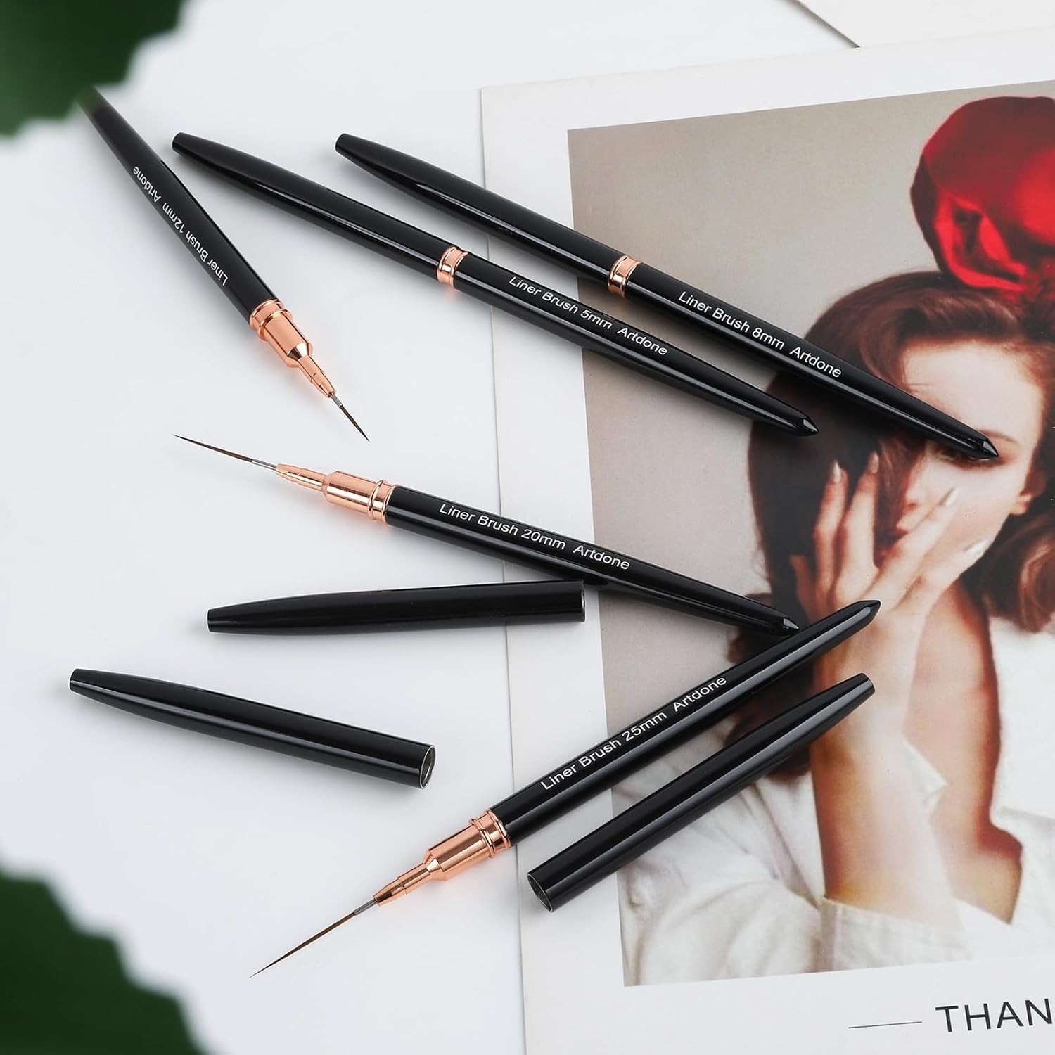 Precision Detail Paint Brush Set for Miniatures & Fine Art