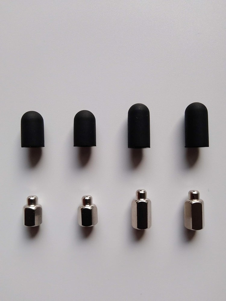 Universal Dog Training Collar Replacement Tips - Includes Silicone Caps & Probes