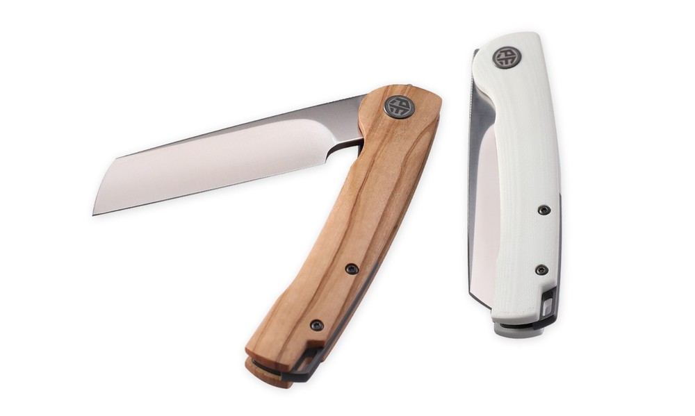 Petrified Fish PFE04 Scholar,154CM Satin/Stonewashed Blade Folding knife