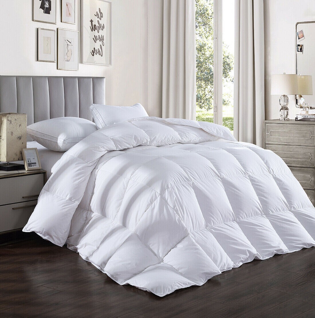 🔥 CLEARANCE🔥 Luxury 100% Duck Down Comforter Duvet Insert - QUEEN SIZE