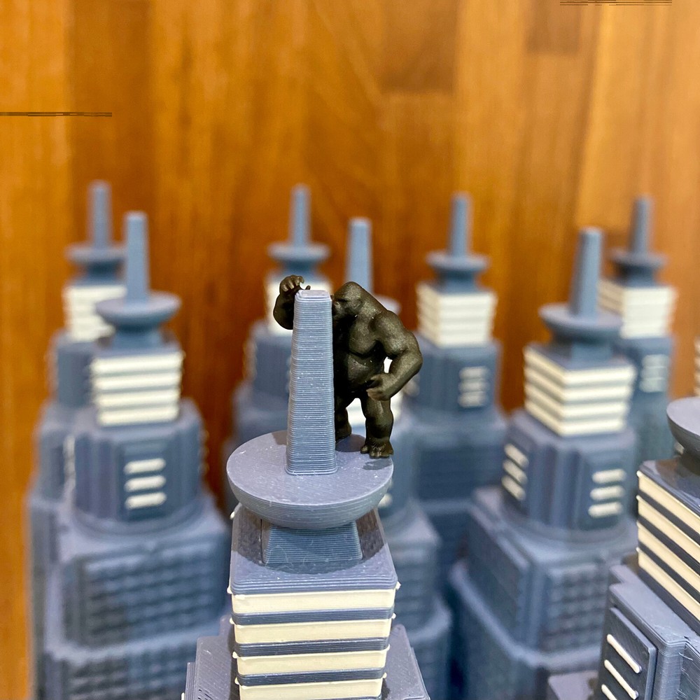 Skyscraper - Level 7 - PuzzlerWJ - 3d Printed Puzzle Box