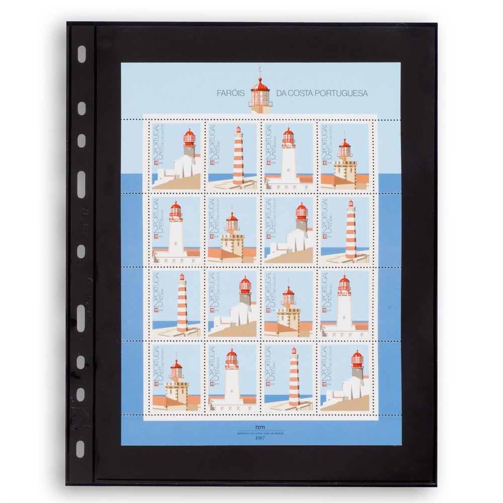 Lighthouse Optima 1 Pocket Pages For German FDC Pack of 10 Stamp Sheets