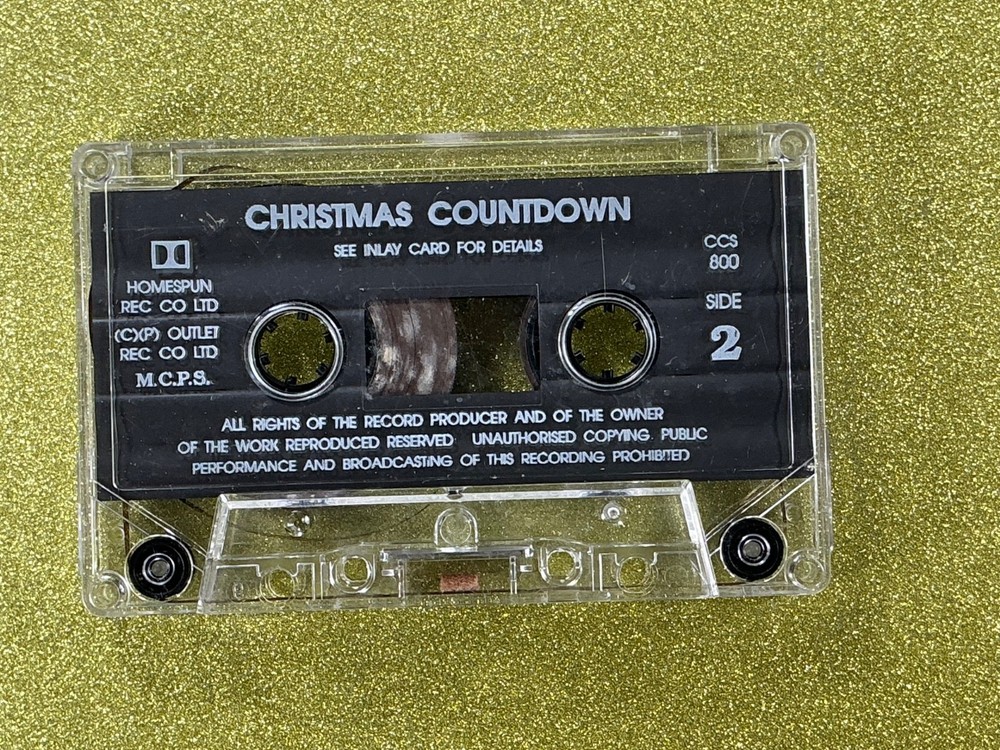 Murphy & the Bricks, Christmas Countdown, Audio Cassette Tape