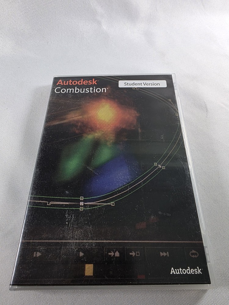 Autodesk Combustion 2008 Student Version 1 CD With PRODUCTKEY