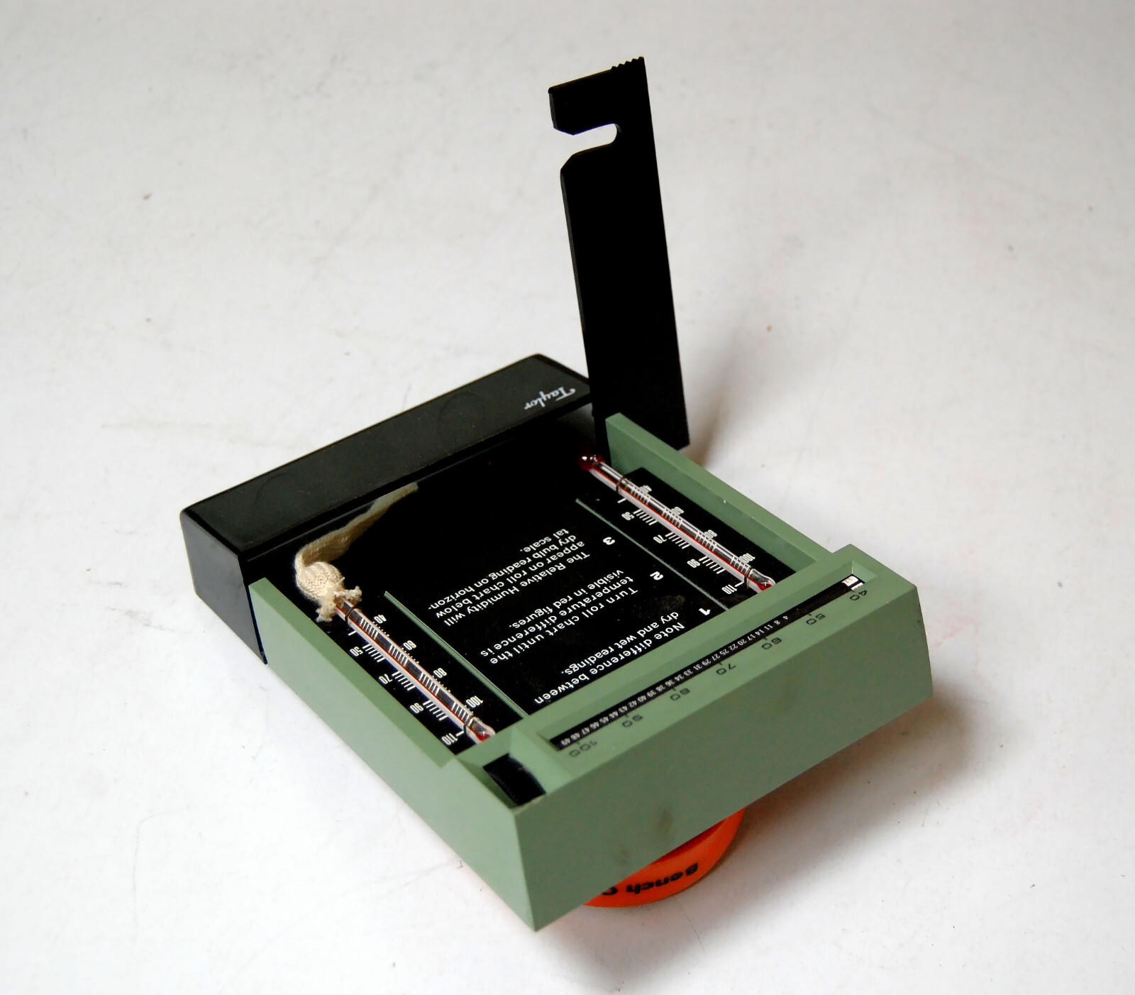 Vintage Taylor Model 5535 Comfortguide Hygrometer LNIB Measure Humidity